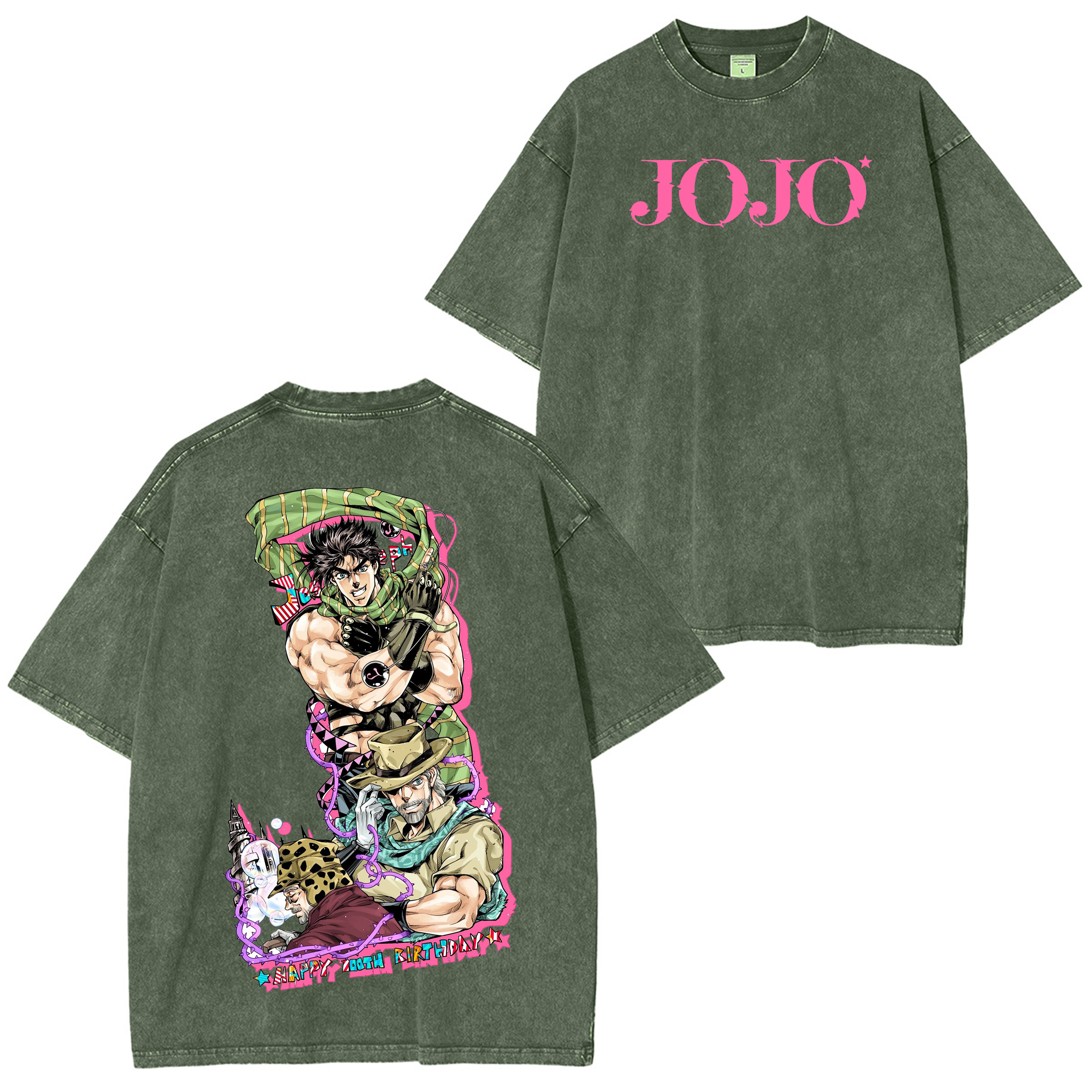 Golden Era Of JoJo Washed T-shirt/Crewneck/Hoodie