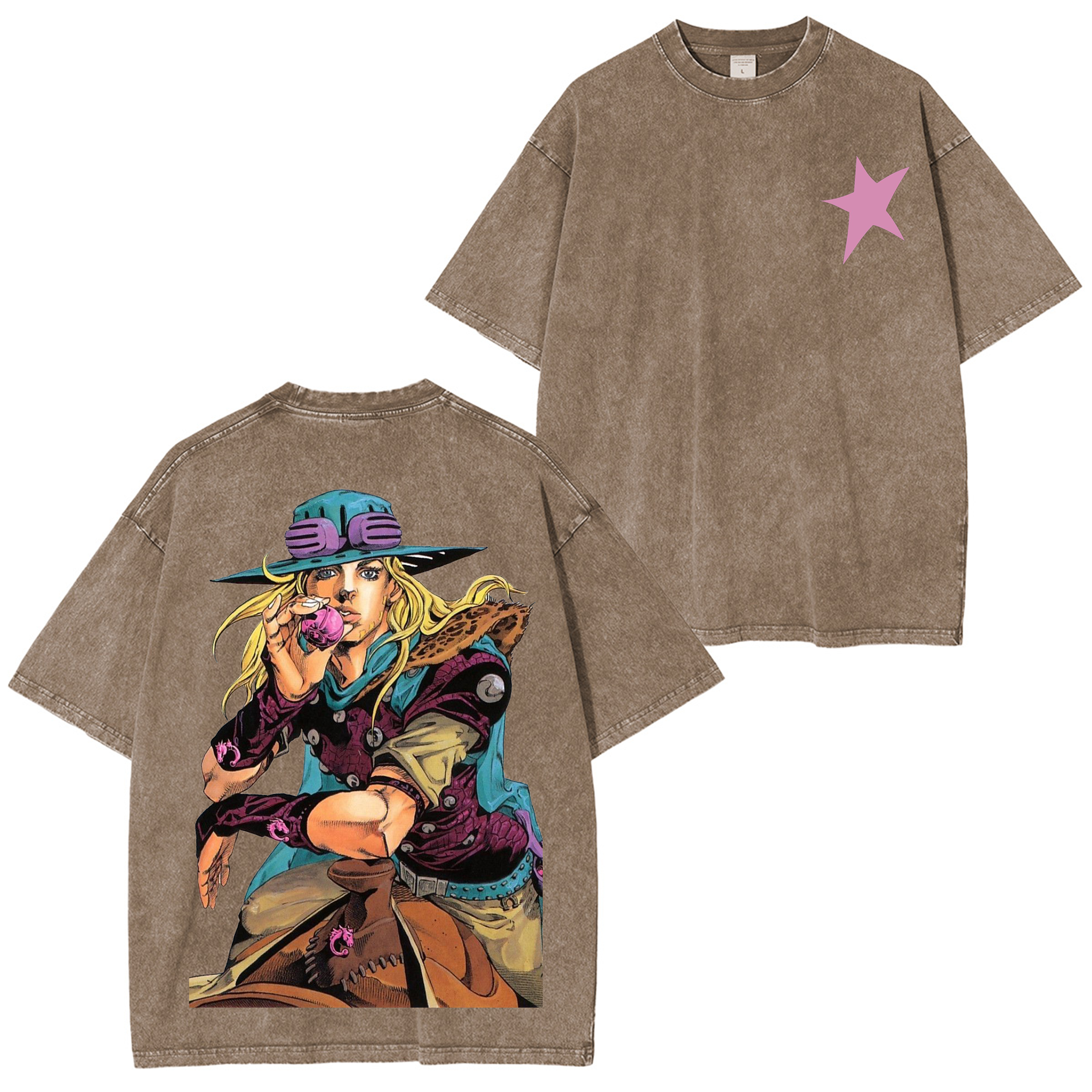 Gyro Zeppeli, JoJo Washed T-shirt/Crewneck/Hoodie