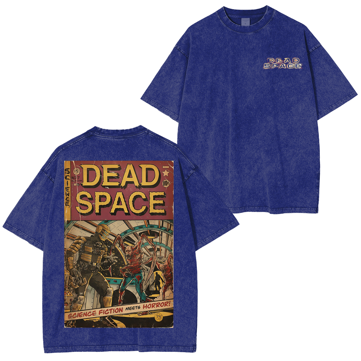 Retro The Dead Space SUnisex Washed T-Shirt