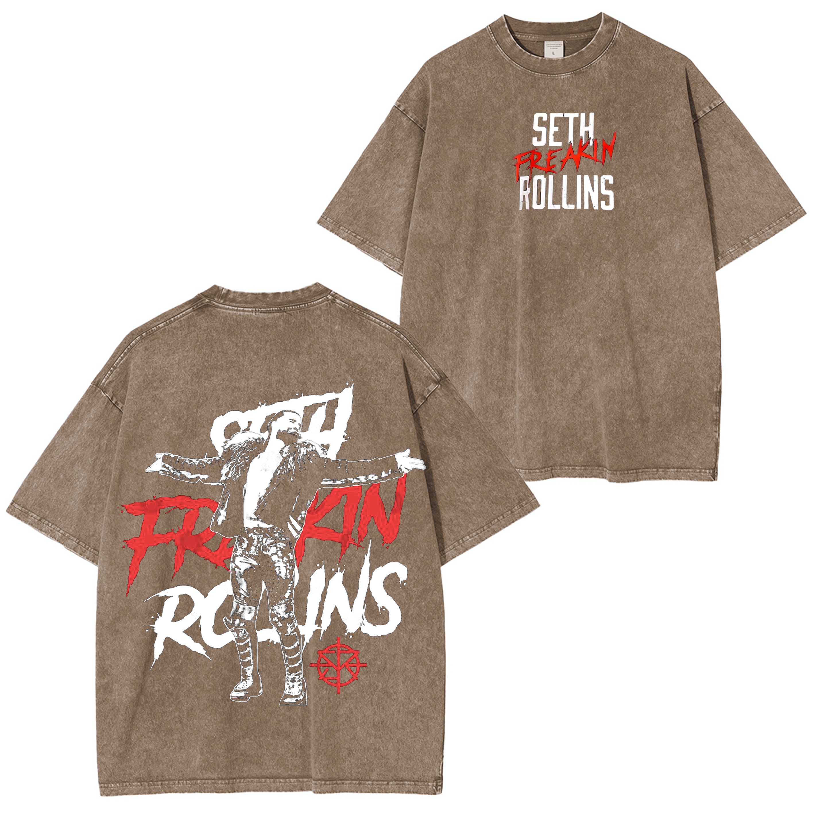 Seth Rollins WWE Washed T-shirt/Crewneck/Hoodie