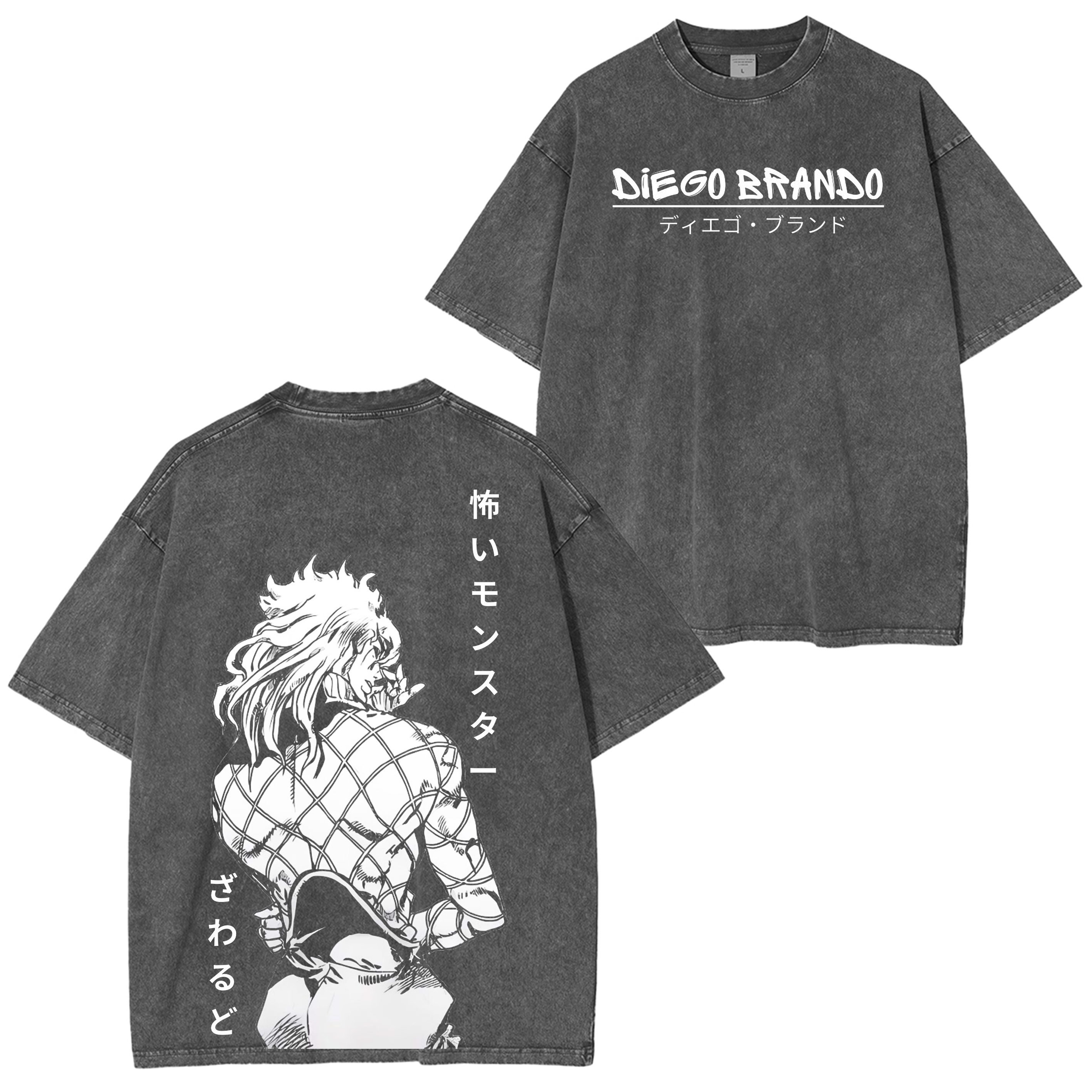 Diego Brando,Jojo Washed T-shirt/Crewneck/Hoodie