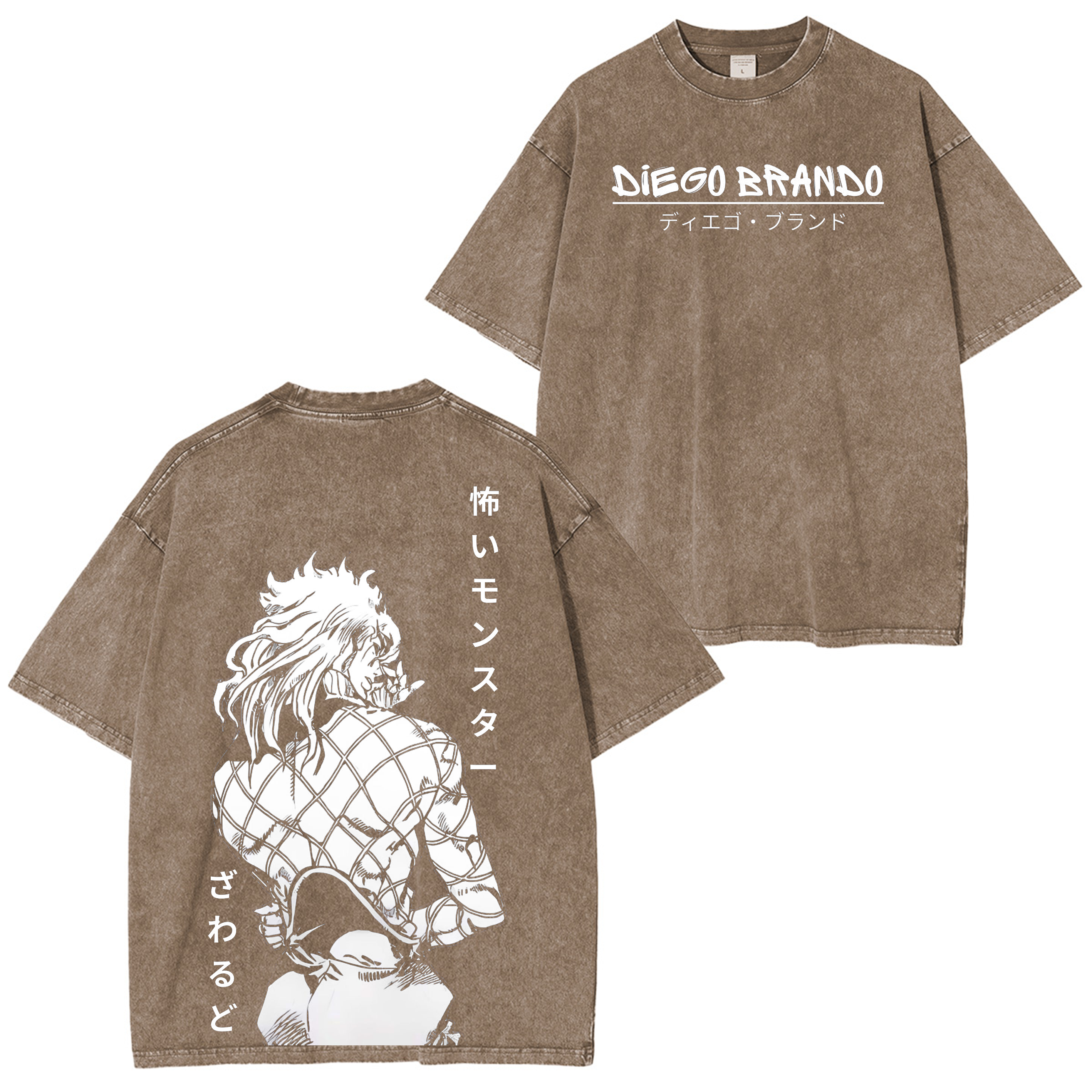 Diego Brando,Jojo Washed T-shirt/Crewneck/Hoodie
