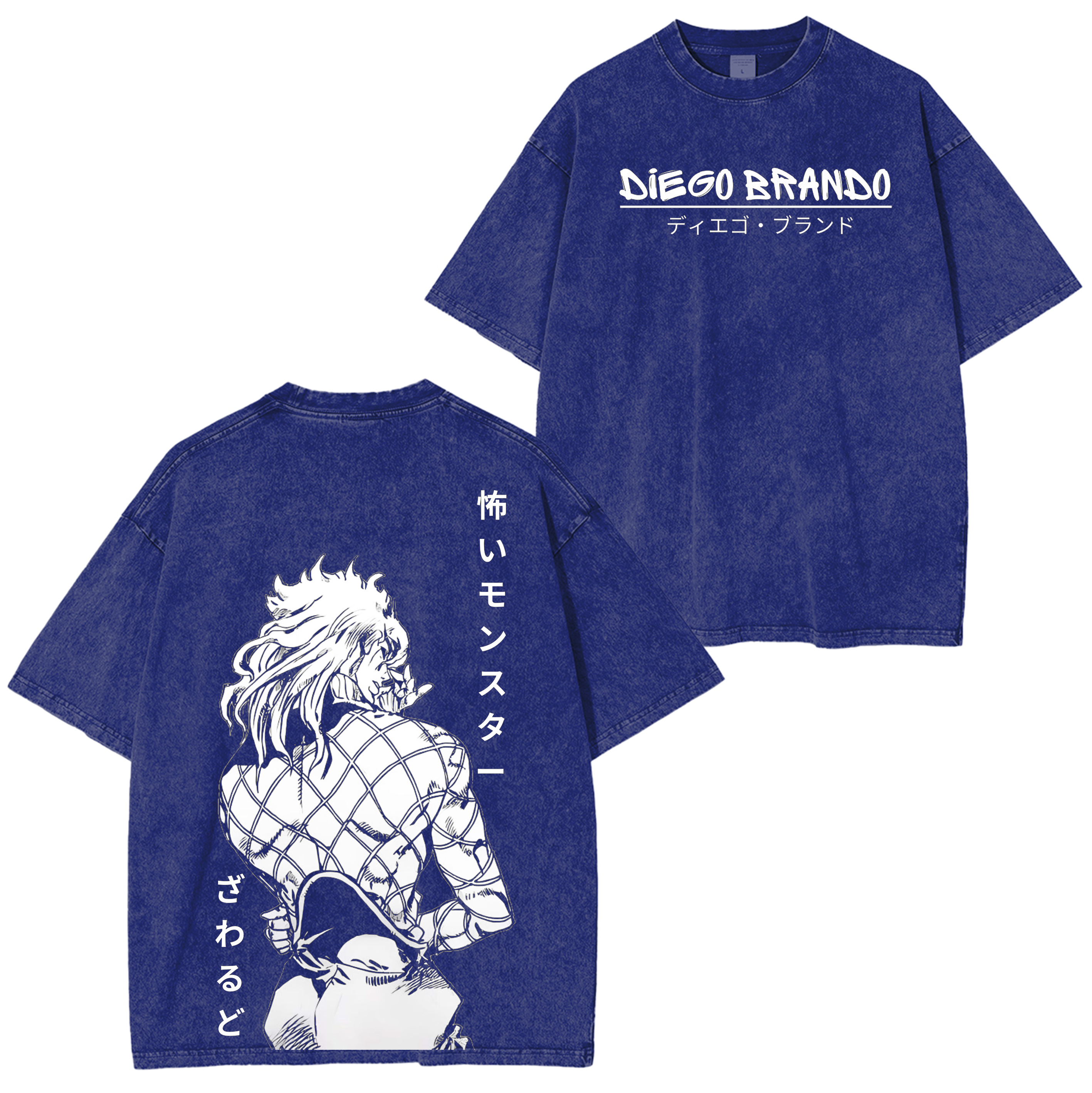Diego Brando,Jojo Washed T-shirt/Crewneck/Hoodie