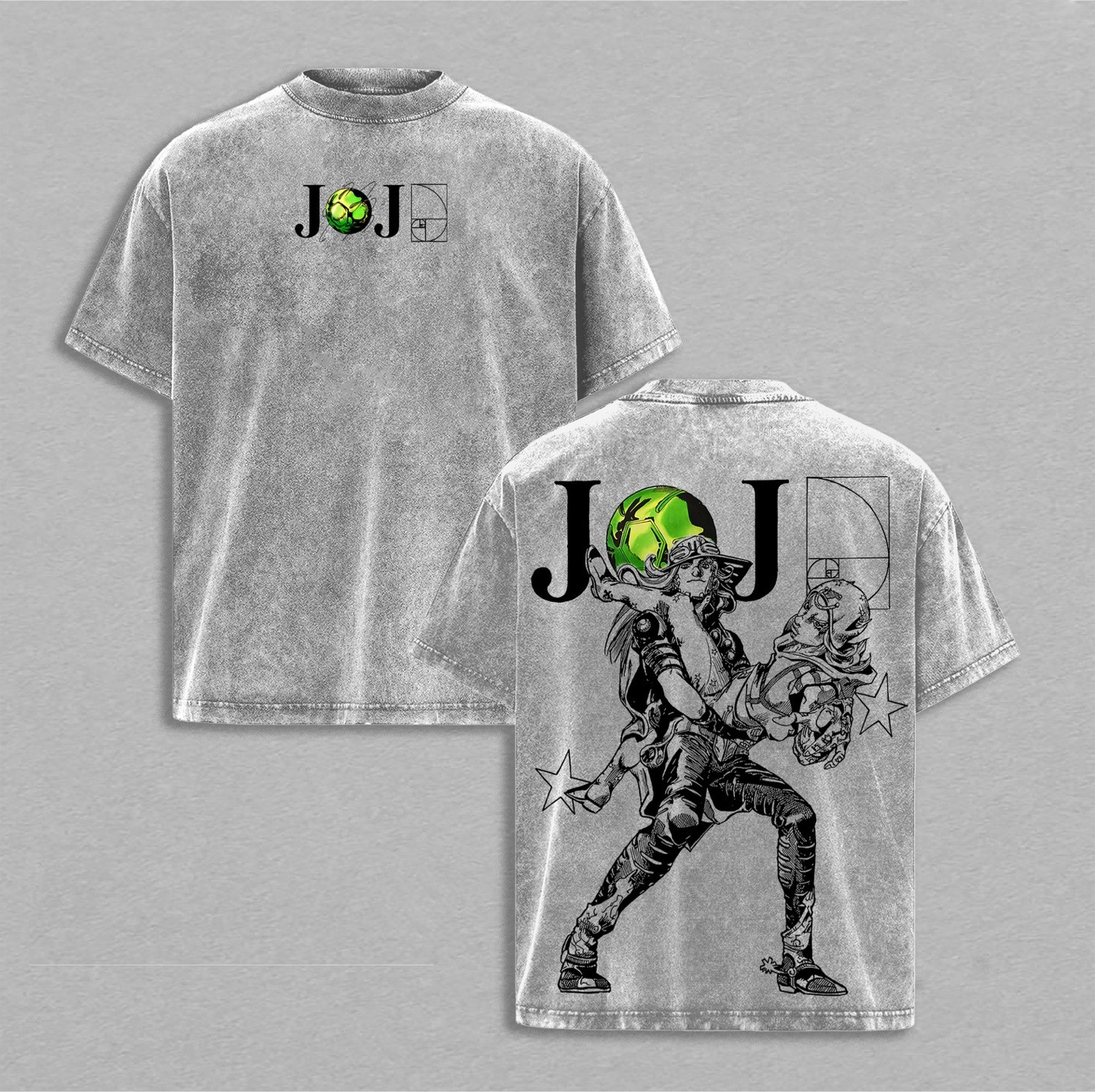 Steel Ball Run,Jojo Anime  Washed T-shirt/Crewneck/Hoodie