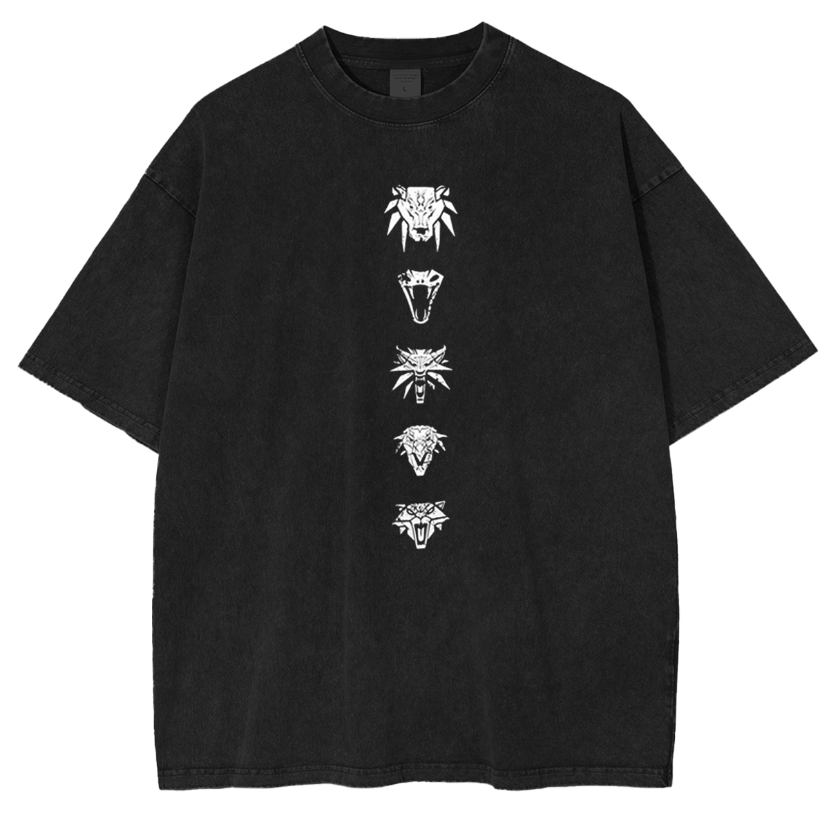 The Witcher Silver for Monsters Unisex Washed T-Shirt