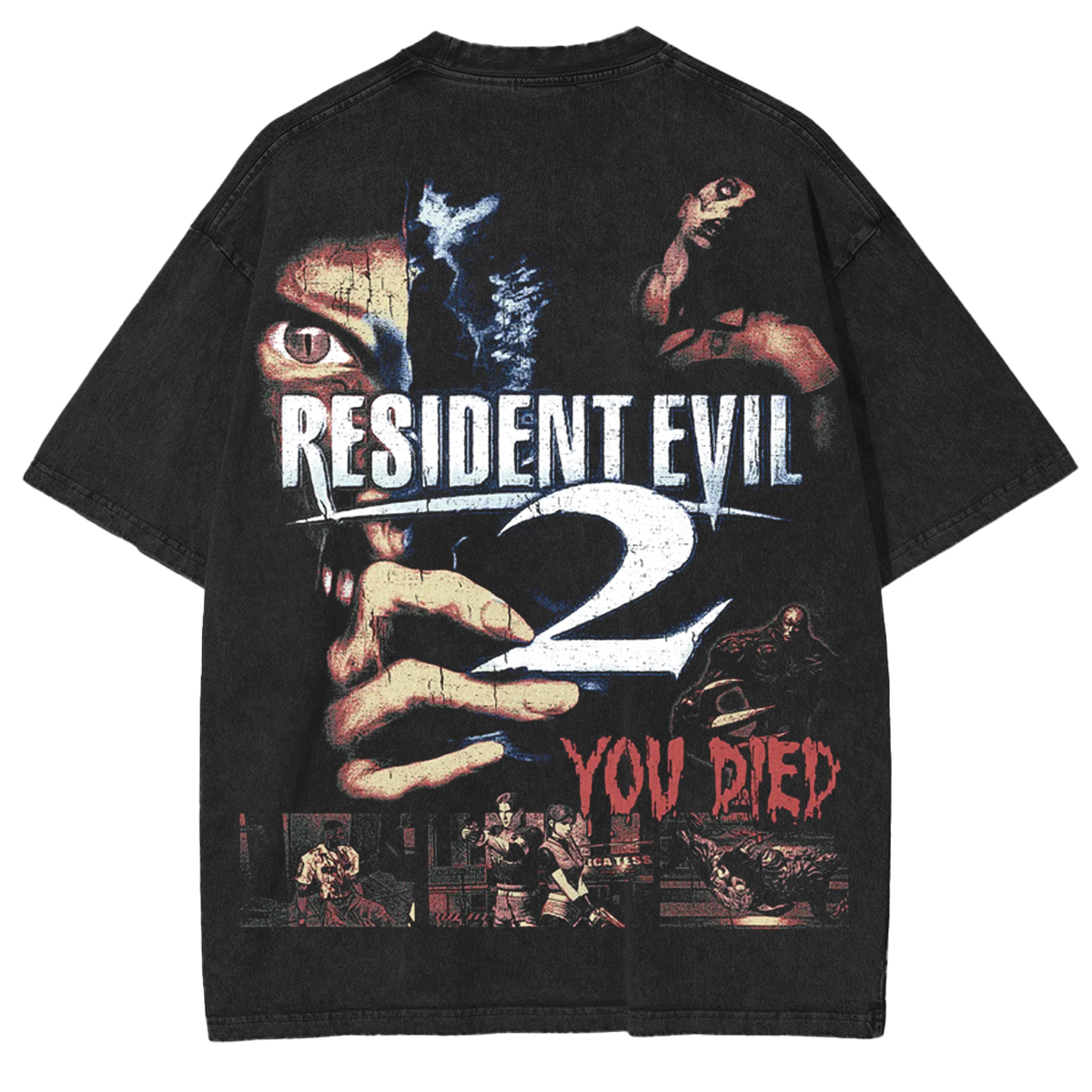 Resident Evil 2 Washed Unisex T-Shirt