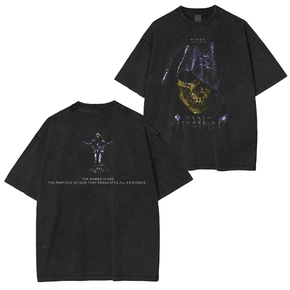 Death Stranding - Higgs Unisex Washed T-Shirt
