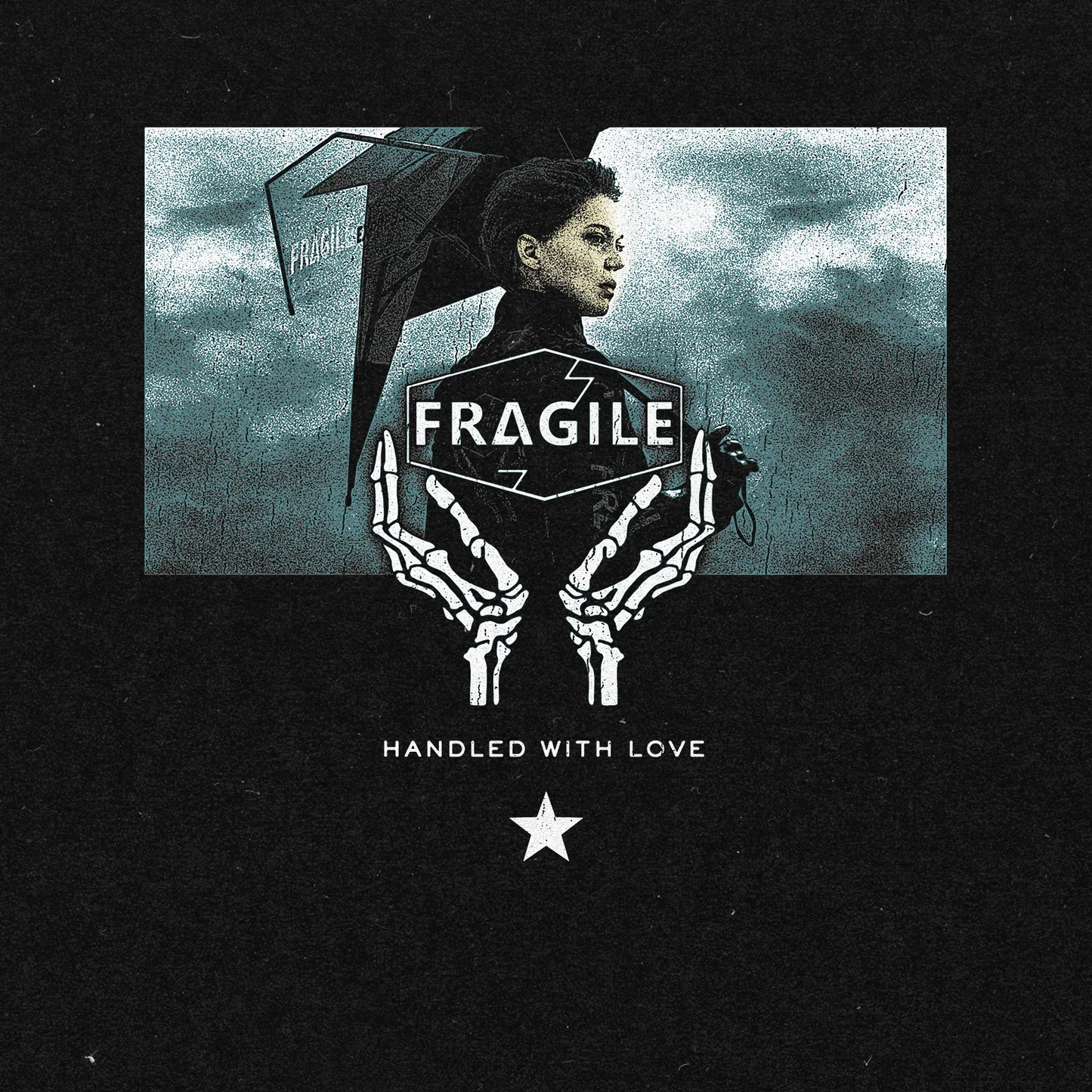 Death Stranding Fragile Express Washed Unisex T-Shirt