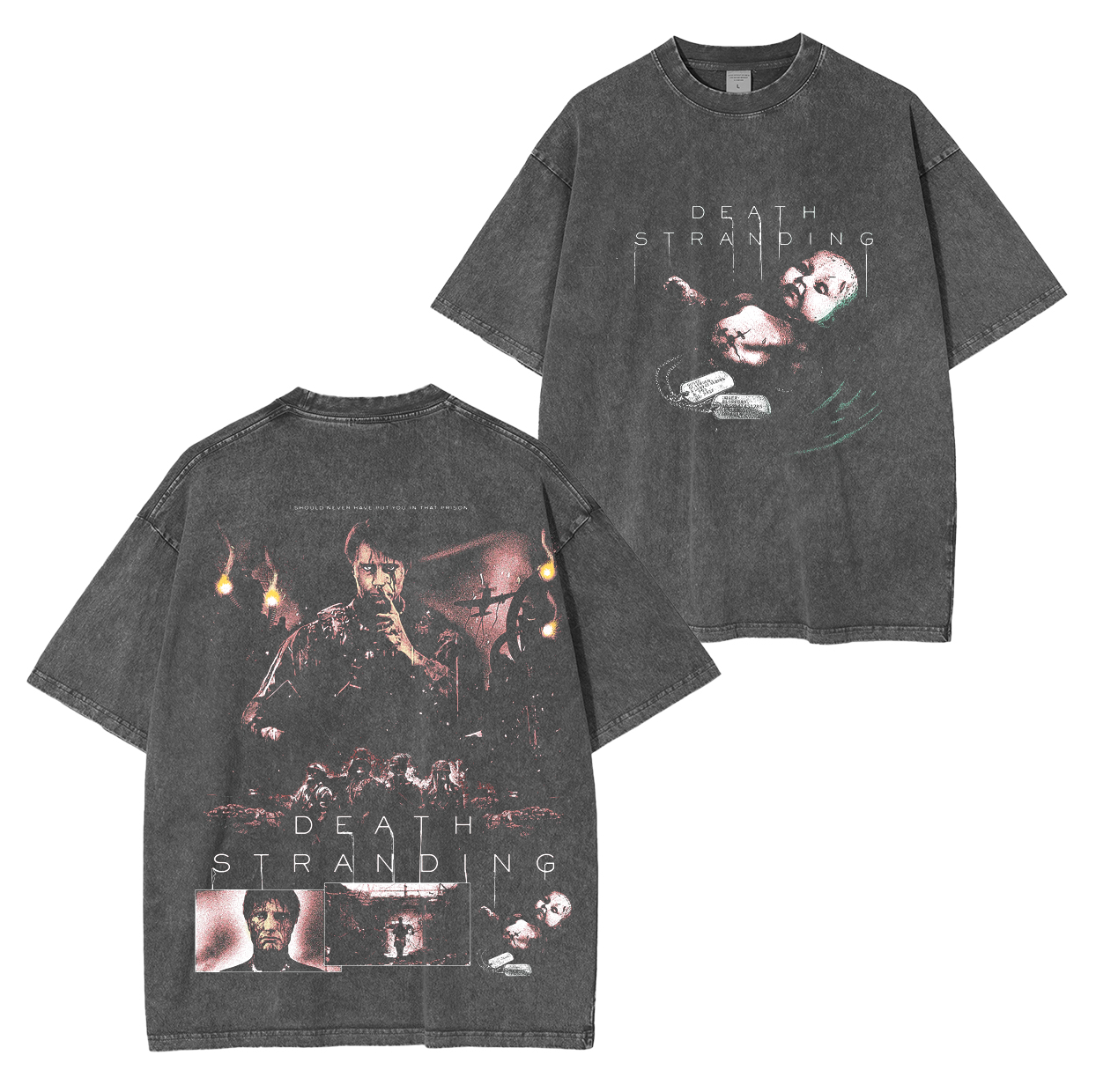 Death Stranding Unisex Washed T-Shirt