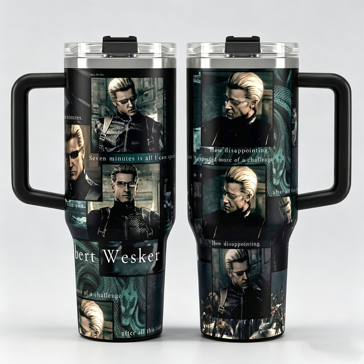 Resident Evil 5 Albert Wesker 40 Oz Tumbler Cup