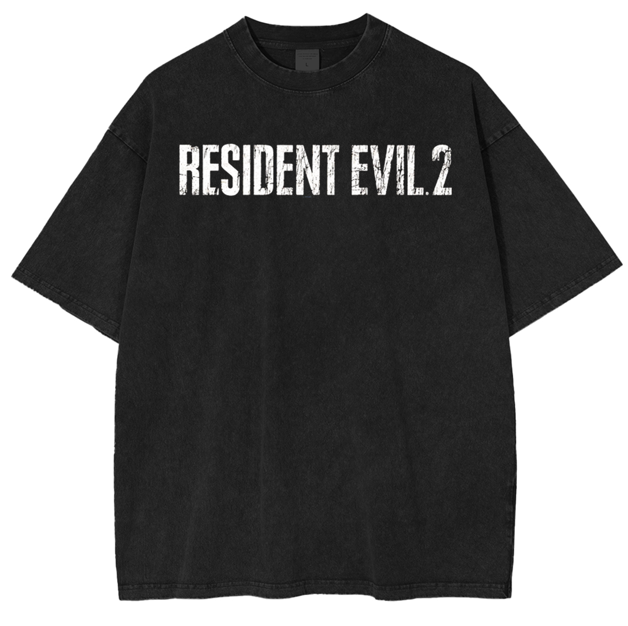 Resident Evil 2 -Leon and Ada Unisex Washed T-Shirt