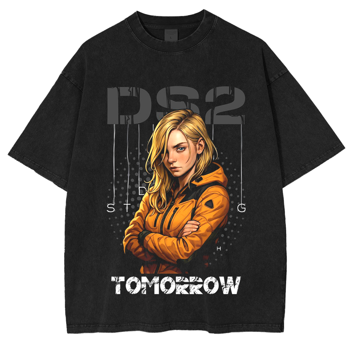 Death Stranding 2,Tomorrow Unisex Washed T-Shirt