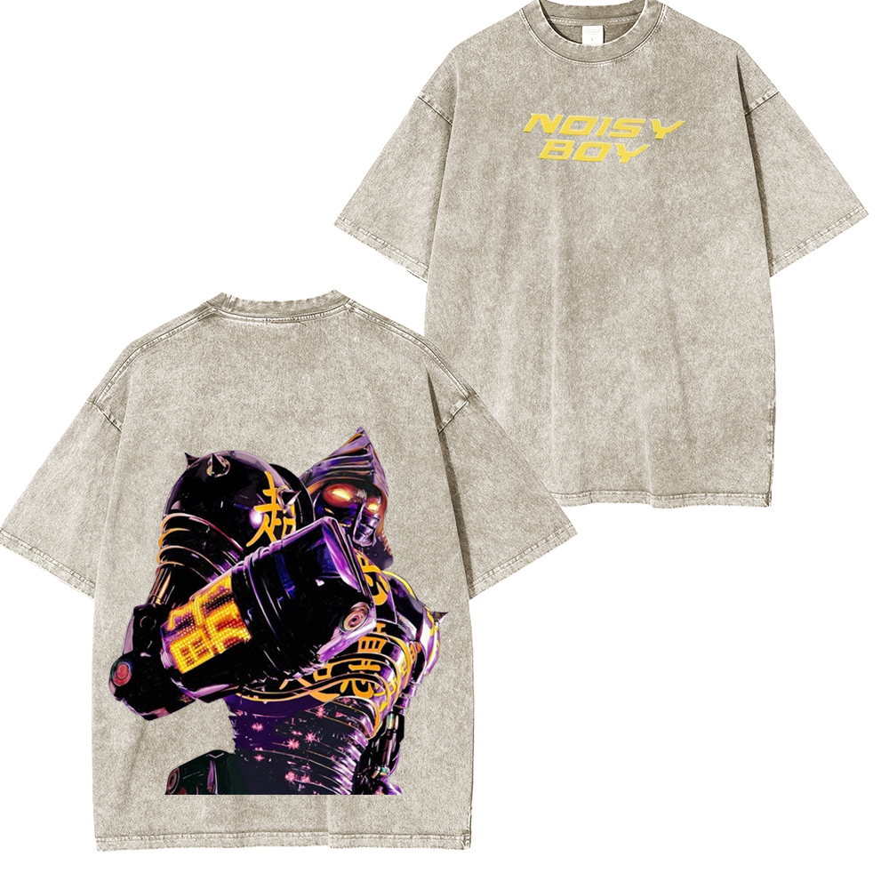 Noisy Boy Vintage Washed Unisex T-Shirt