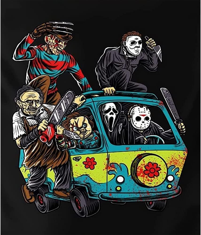 Horror Movie,Halloween Unisex Washed T-Shirt