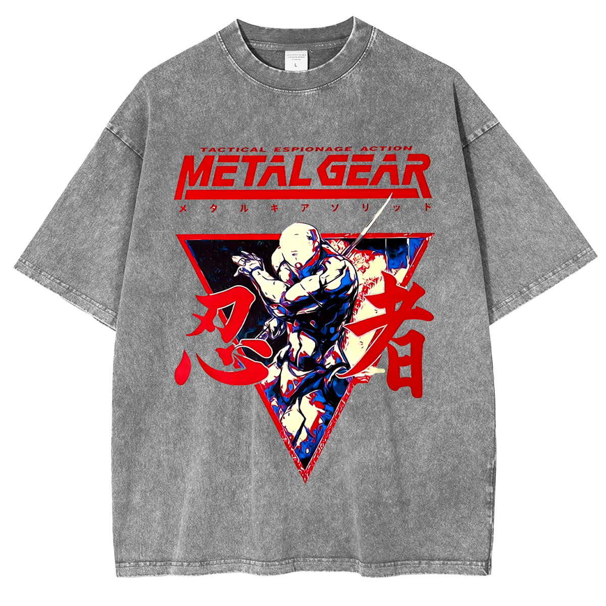 Metal Gear Solid 2 Unisex Washed T-Shirt