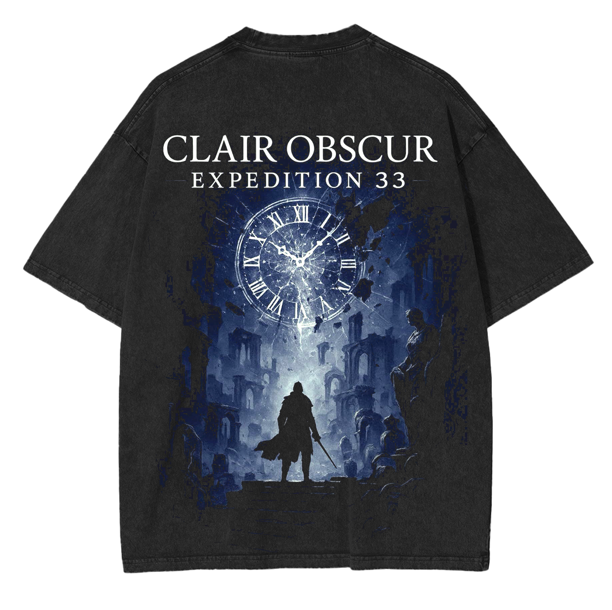 Clair Obscur Expedition 33 Unisex Washed T-Shirt