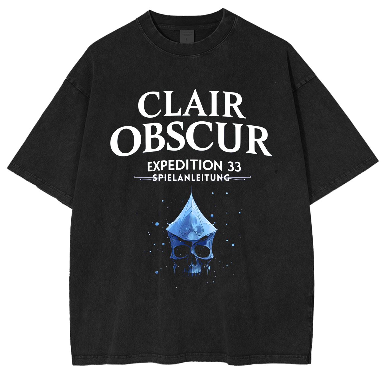 Clair Obscur Expedition 33 Unisex Washed T-Shirt