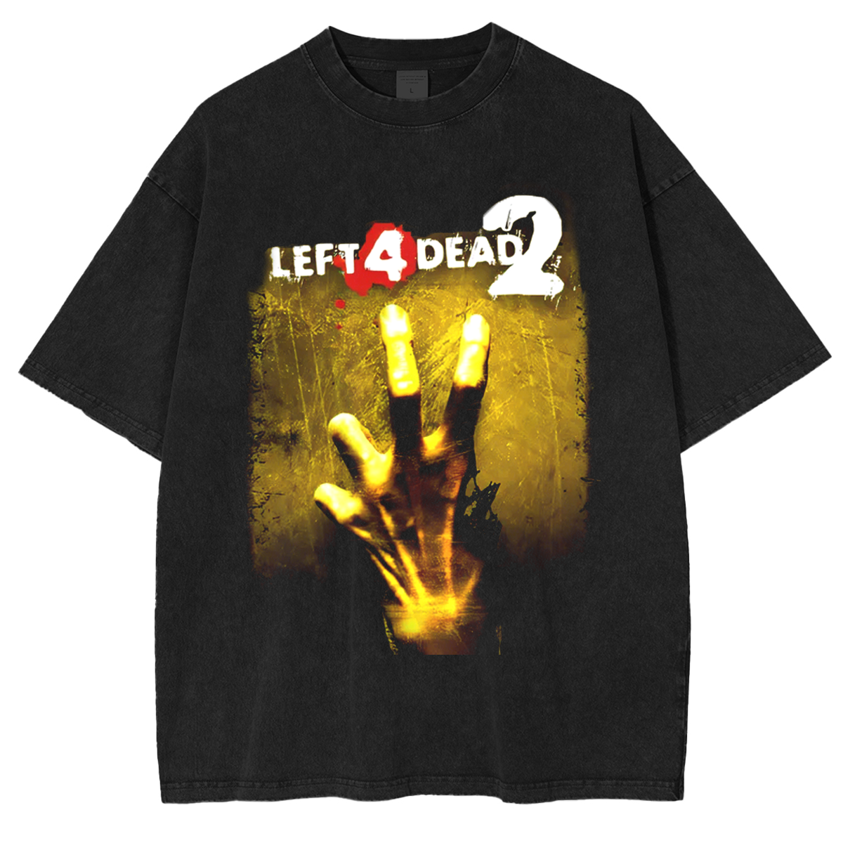 Left 4 Dead 2 Vintage Unisex Washed T-Shirt