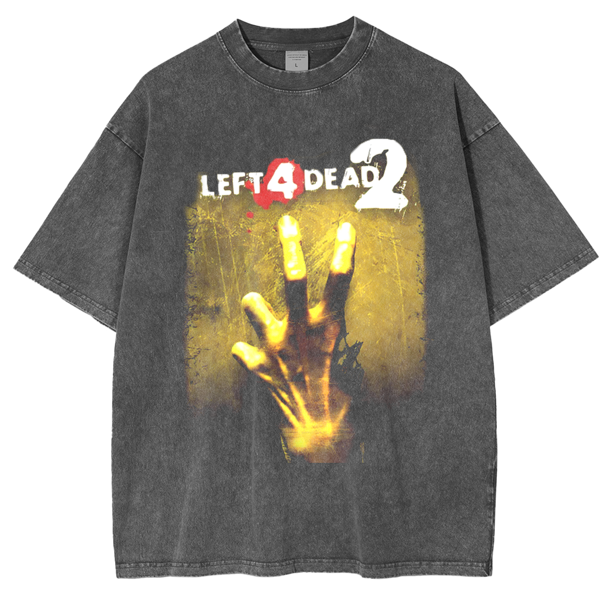 Left 4 Dead 2 Vintage Unisex Washed T-Shirt