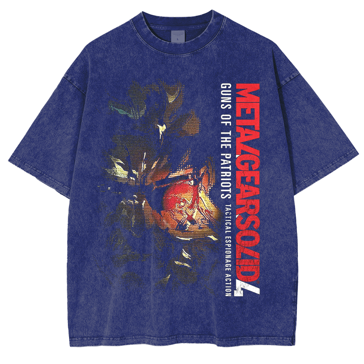 Metal Gear Solid 4 Unisex Washed T-Shirt