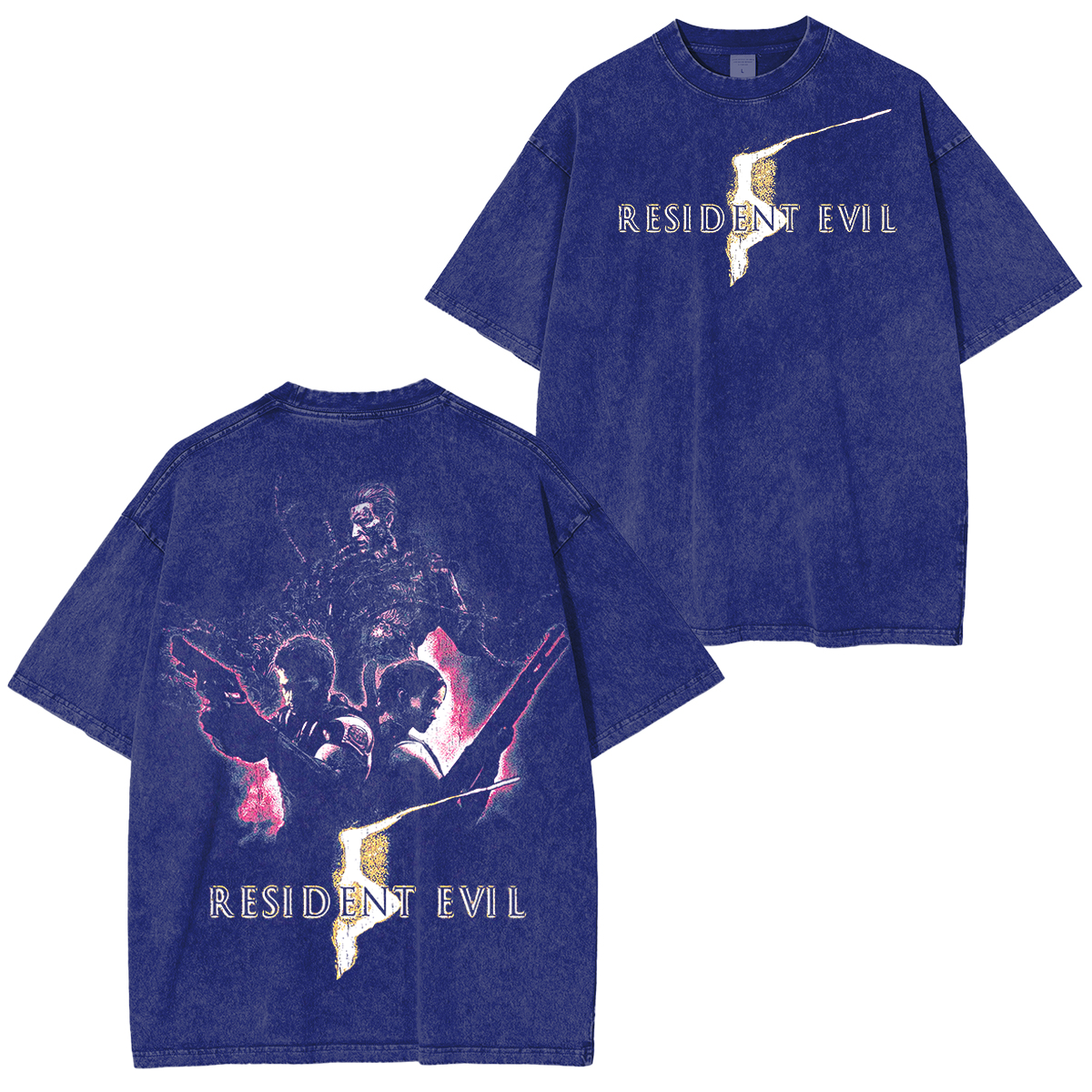 Resident Evil 5 Unisex Washed T-Shirt
