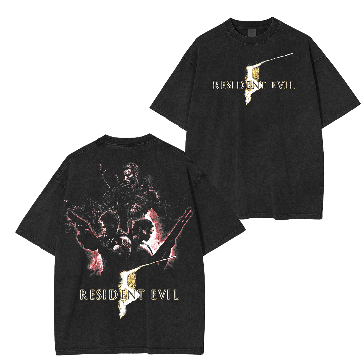Resident Evil 5 Unisex Washed T-Shirt