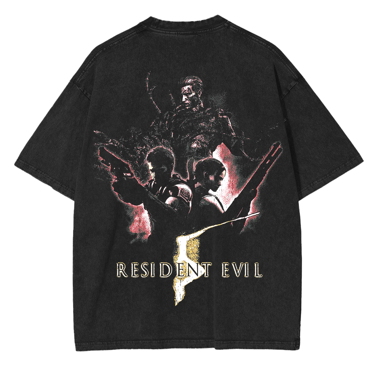 Resident Evil 5 Unisex Washed T-Shirt