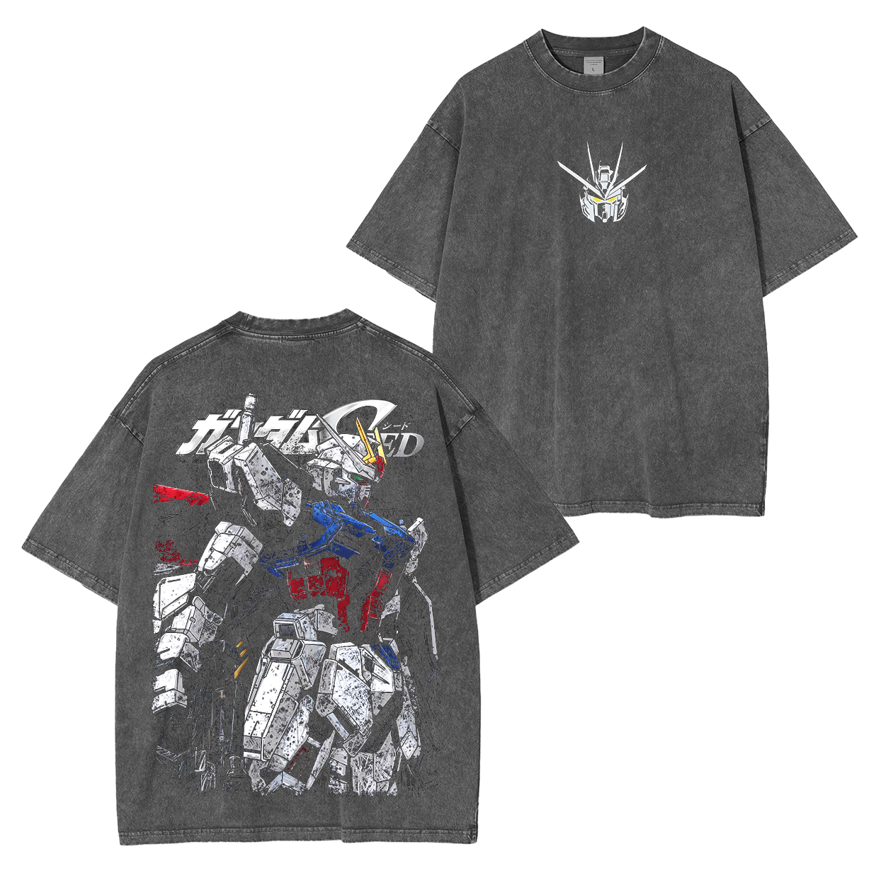 Gundam Mobile Suit Unisex Washed T-Shirt