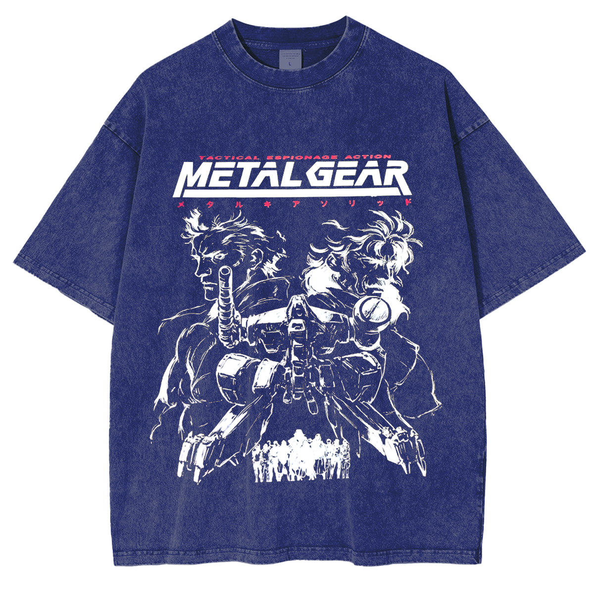 Metal Gear Solid 2 Unisex Washed T-Shirt