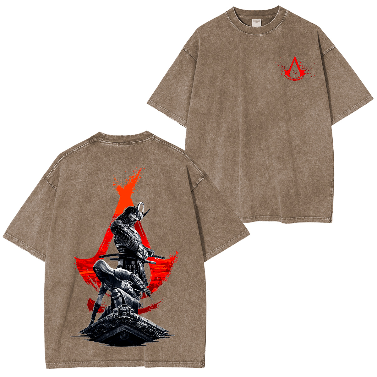 Assassin's Creed Shadows Unisex Washed T-Shirt