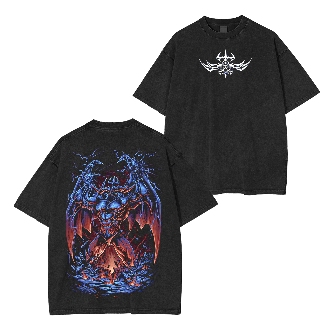 Yu-Gi-Oh! Game Unisex Washed T-Shirt