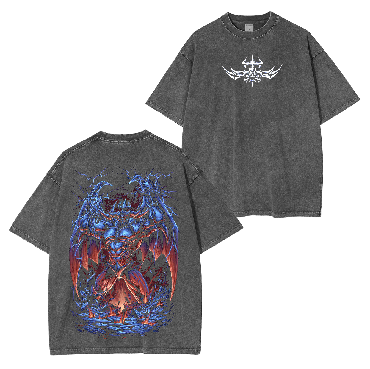 Yu-Gi-Oh! Game Unisex Washed T-Shirt
