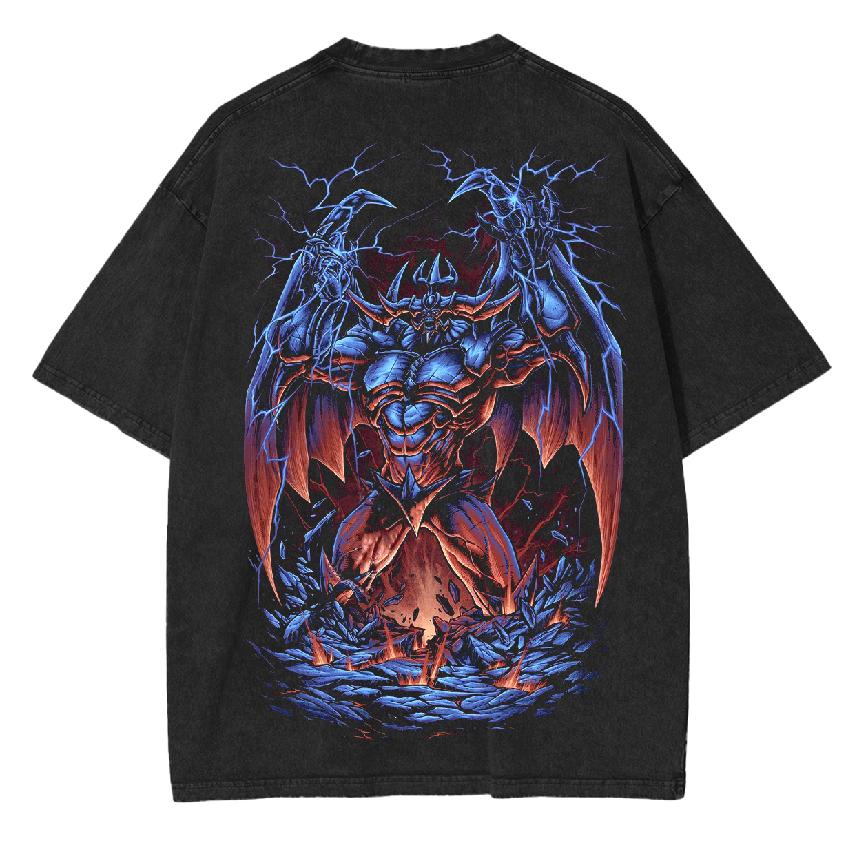 Yu-Gi-Oh! Game Unisex Washed T-Shirt