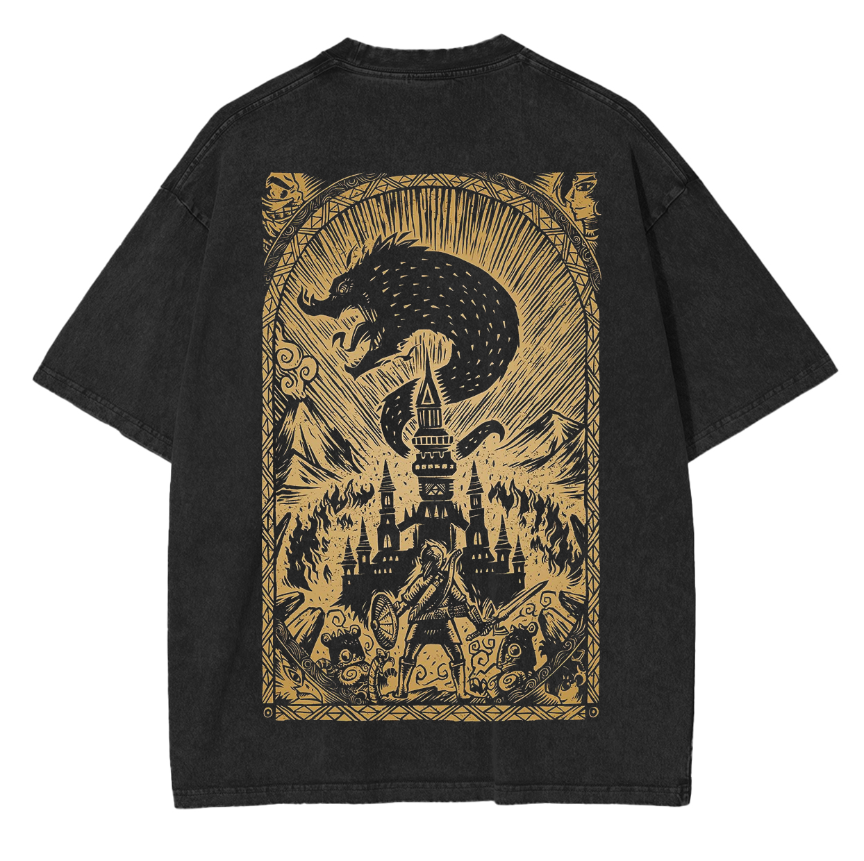 The Legend of Zelda Unisex Washed T-Shirt