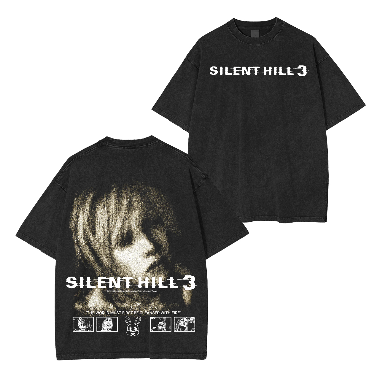 Silent Hill 3 Unisex Washed T-Shirt