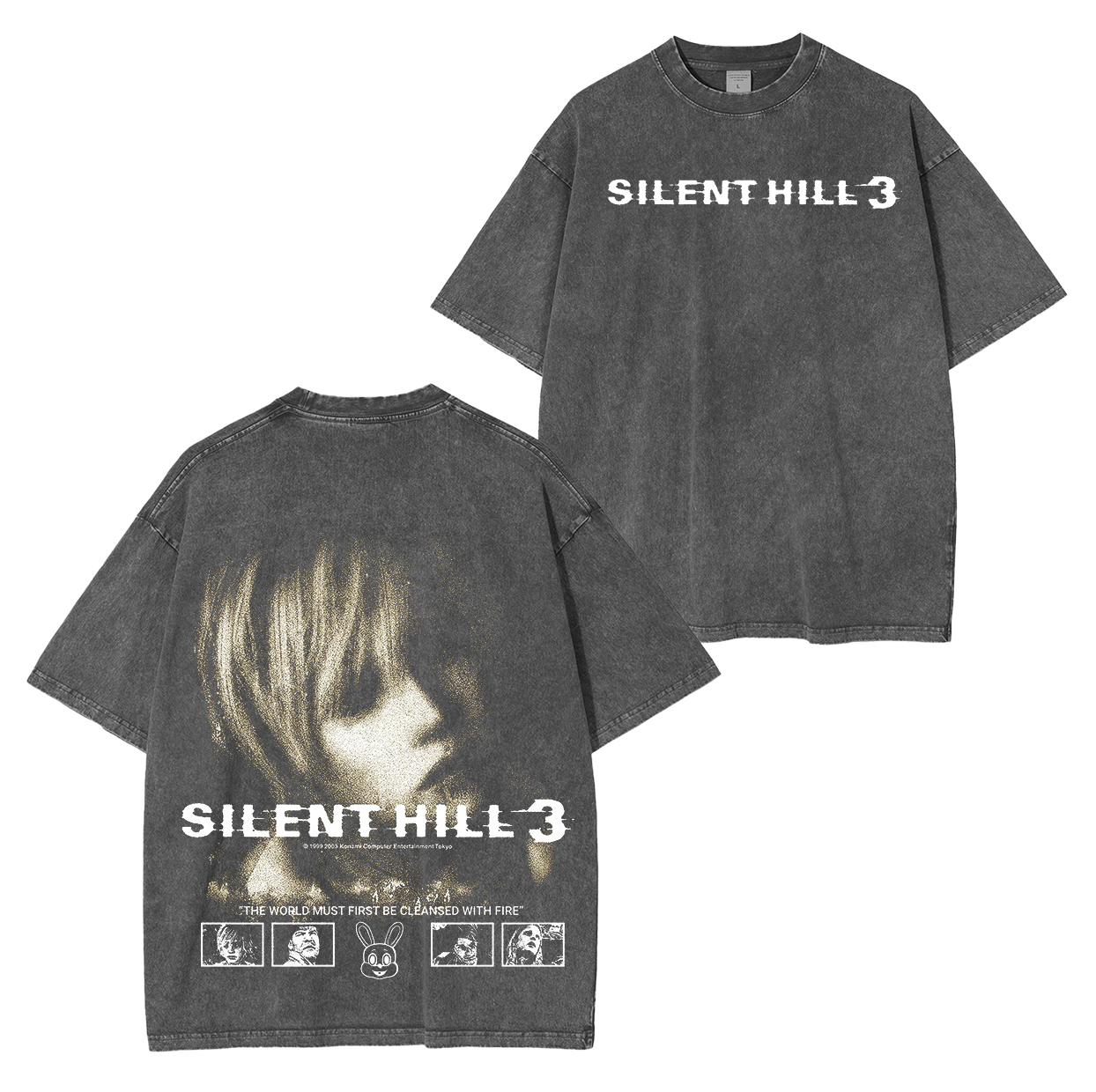 Silent Hill 3 Unisex Washed T-Shirt