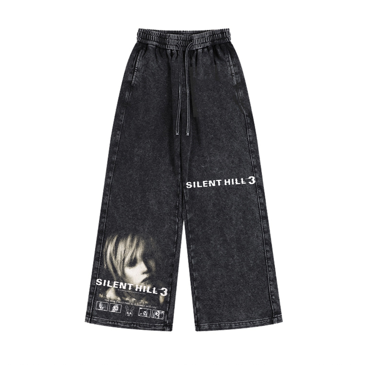 Silent Hill 3 Unisex Washed Pants