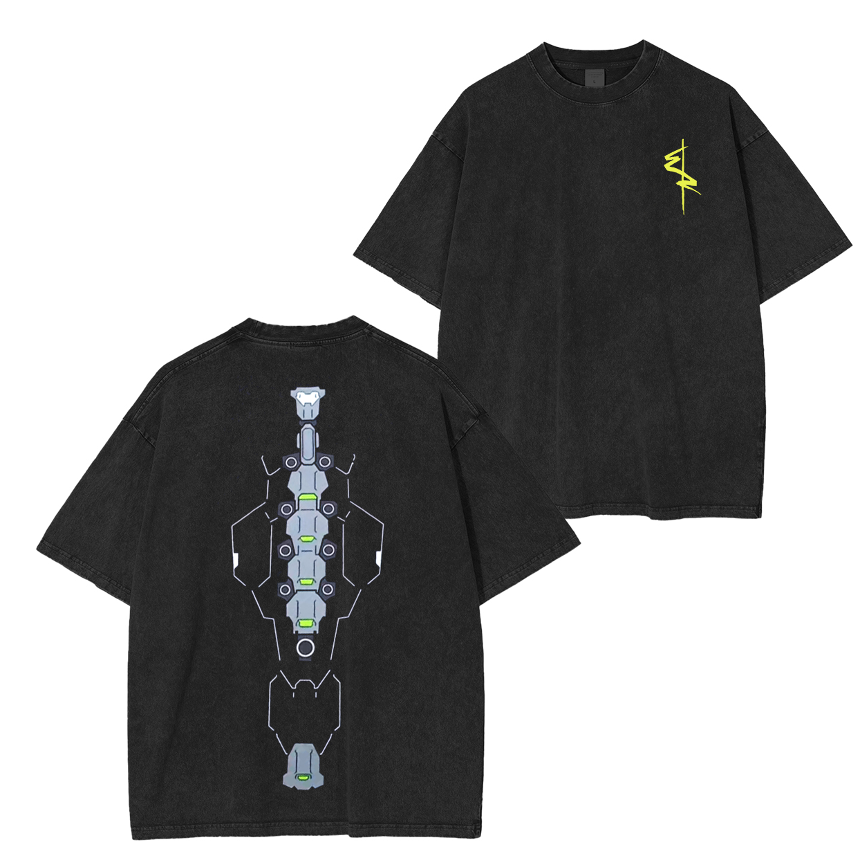 Cyberpunk 2077 Unisex Washed T-Shirt