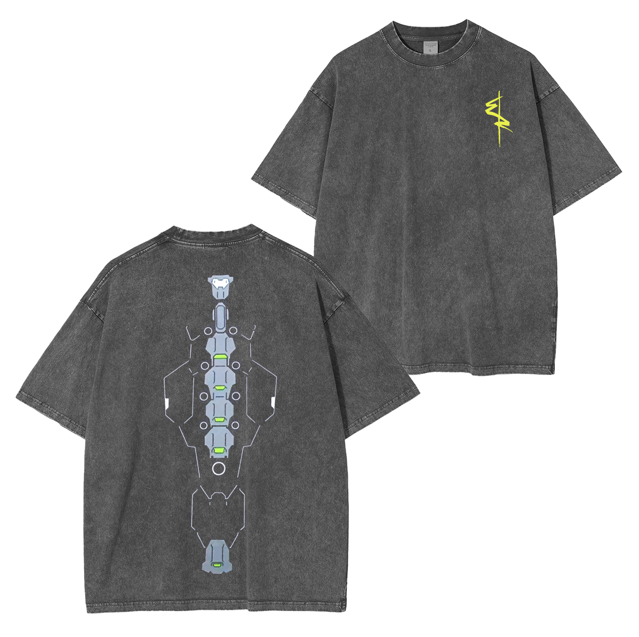 Cyberpunk 2077 Unisex Washed T-Shirt