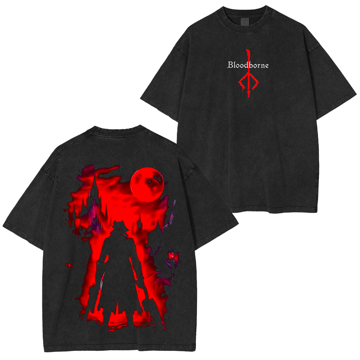Bloodborne Unisex Washed T-Shirt