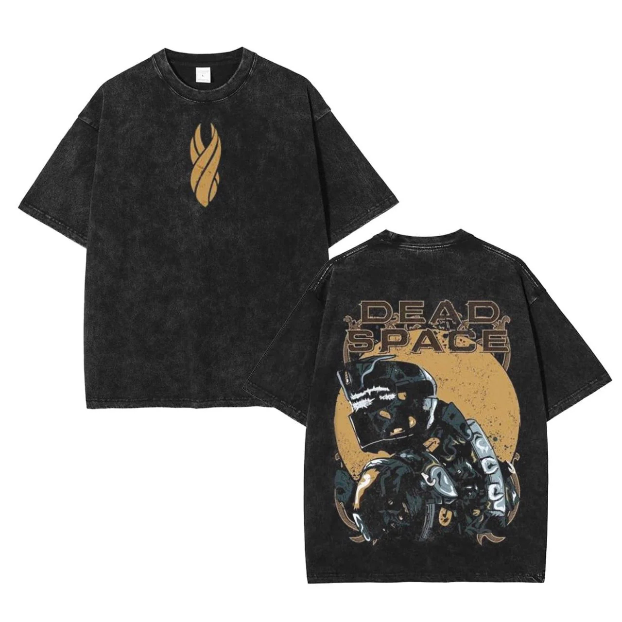 Dead Space Clothes  Washed T-Shirt