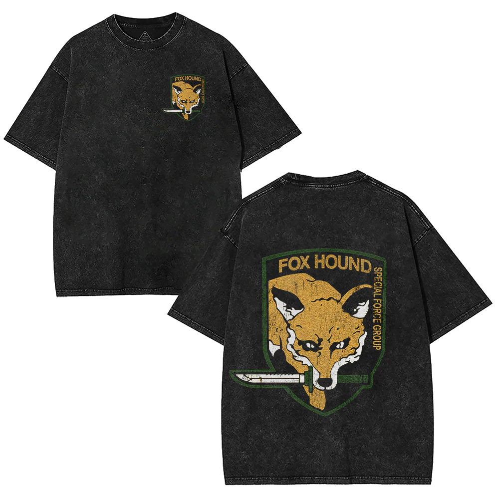 Metal Gear Solid Unisex Washed T-Shirt