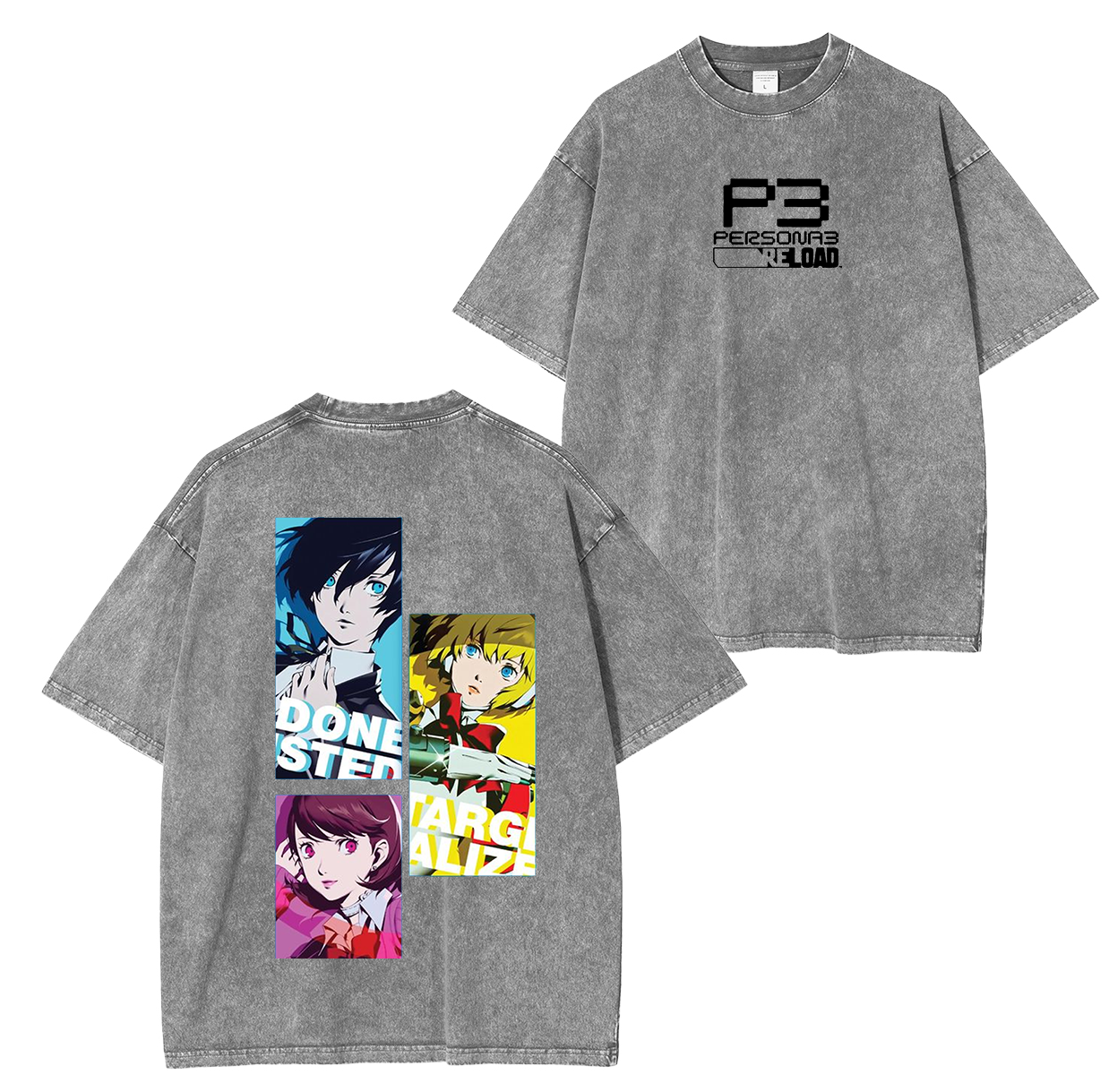 Persona 3 Reload Unisex Washed T-Shirt