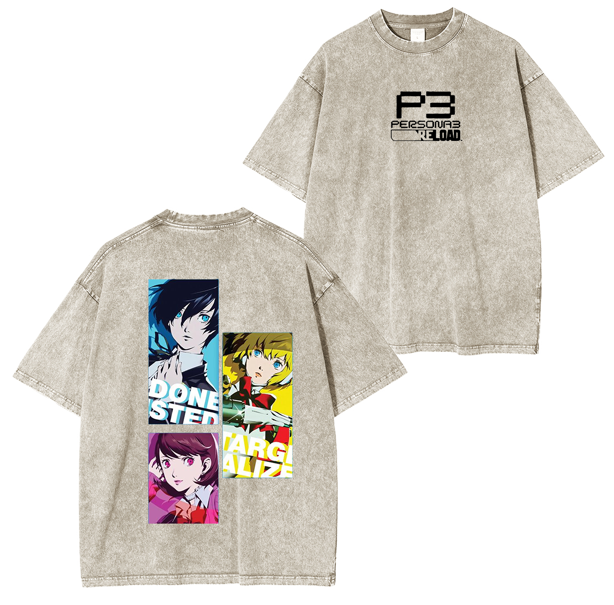 Persona 3 Reload Unisex Washed T-Shirt