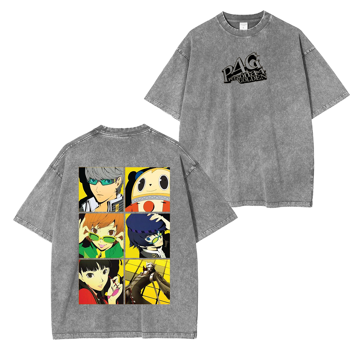 Persona 4 Golden  Unisex Washed T-Shirt