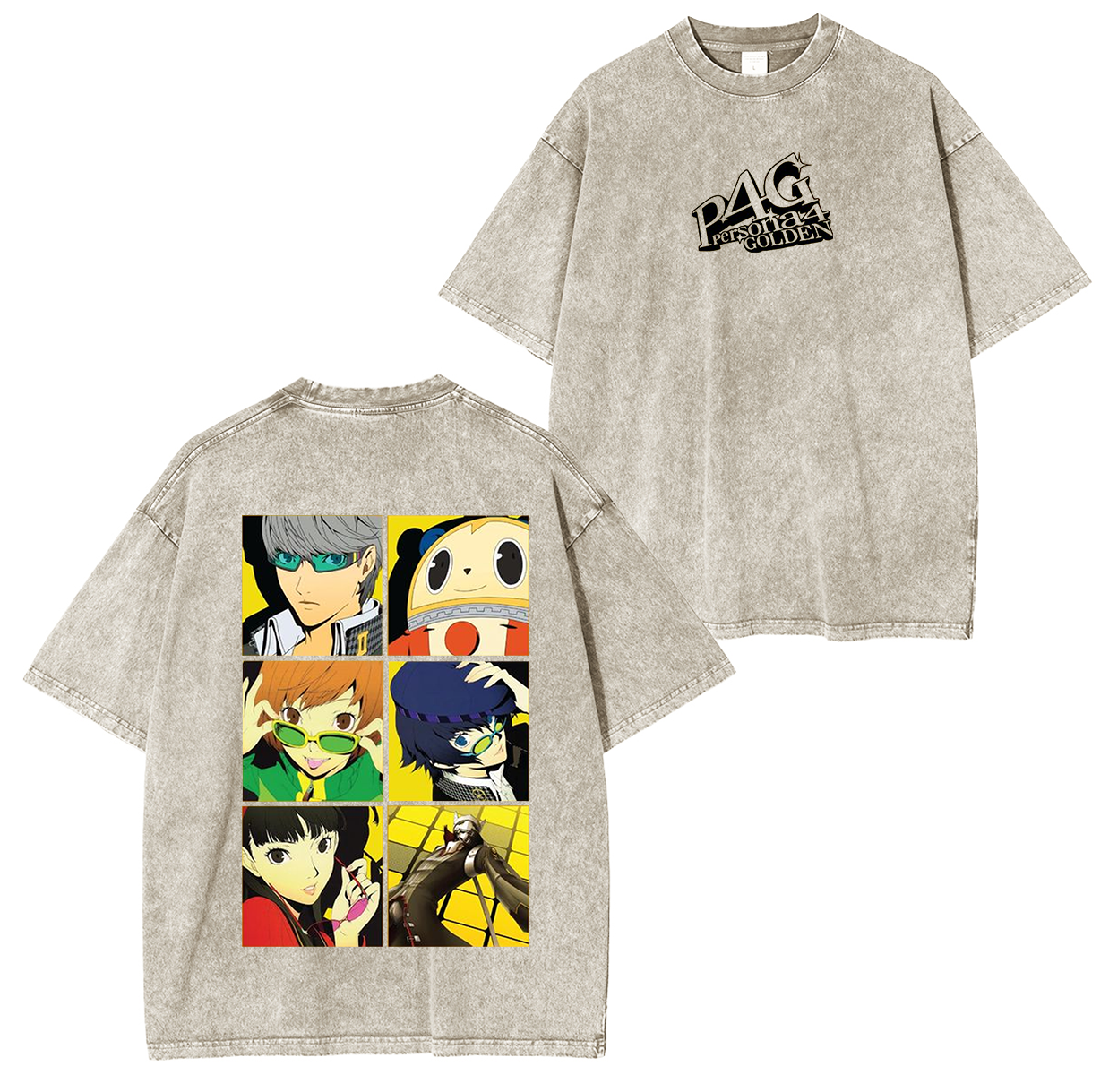 Persona 4 Golden  Unisex Washed T-Shirt