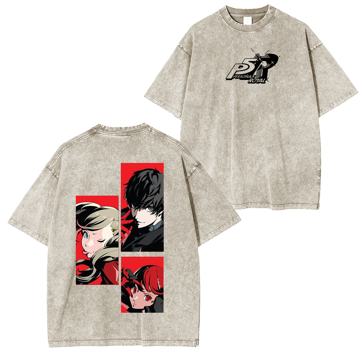 Persona 5 Royal Unisex Washed T-Shirt