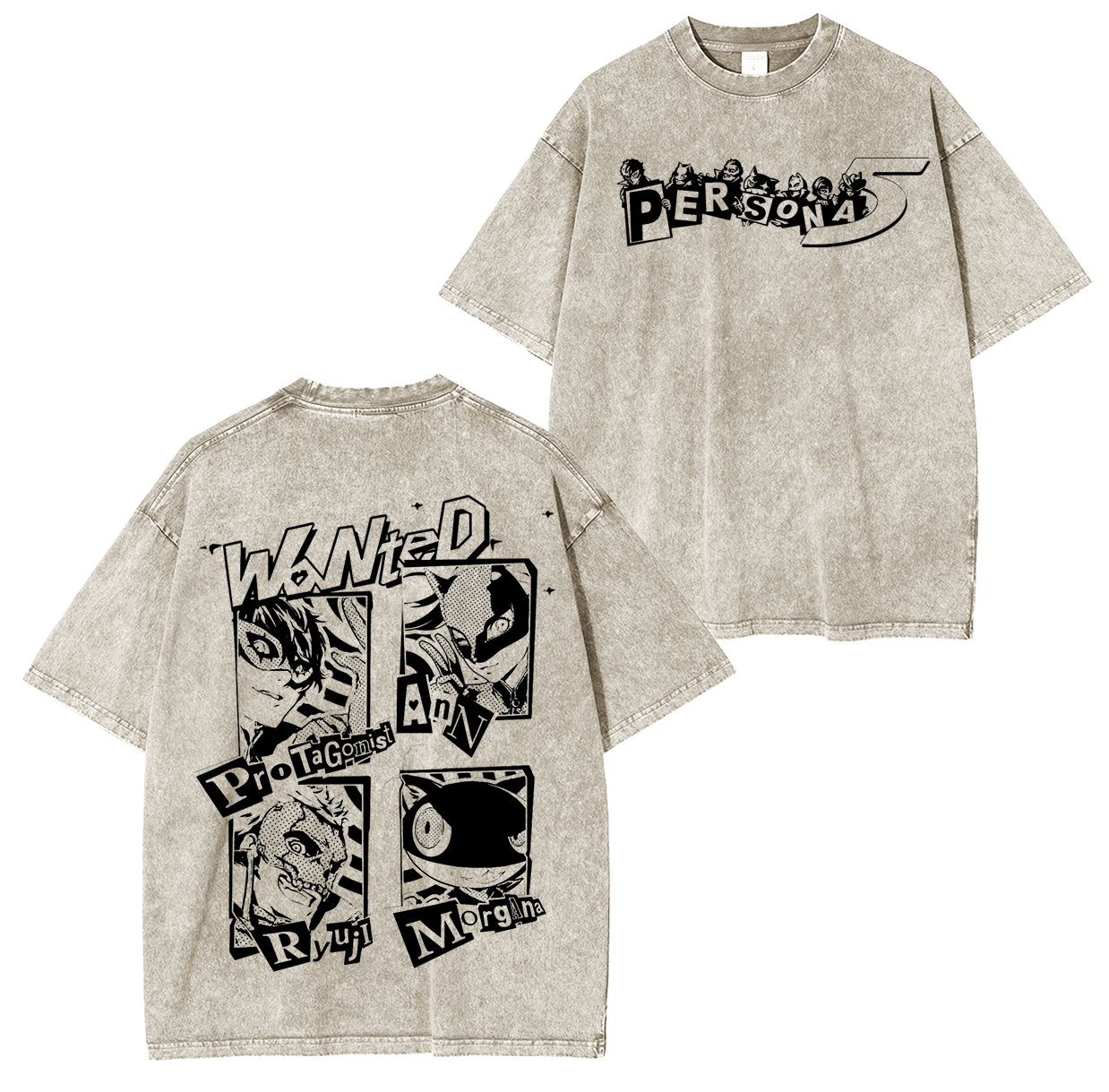 Persona 5 Unisex Washed T-Shirt