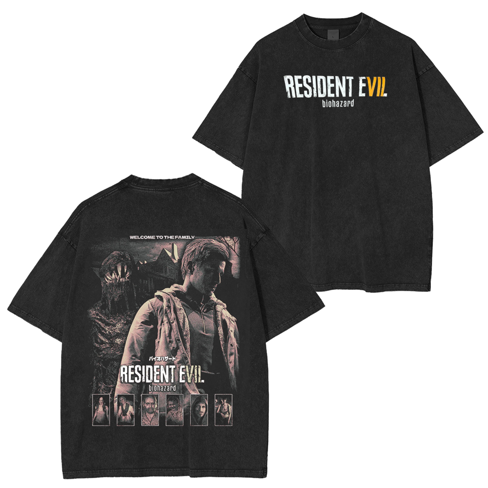Resident Evil 7 Washed Unisex T-Shirt