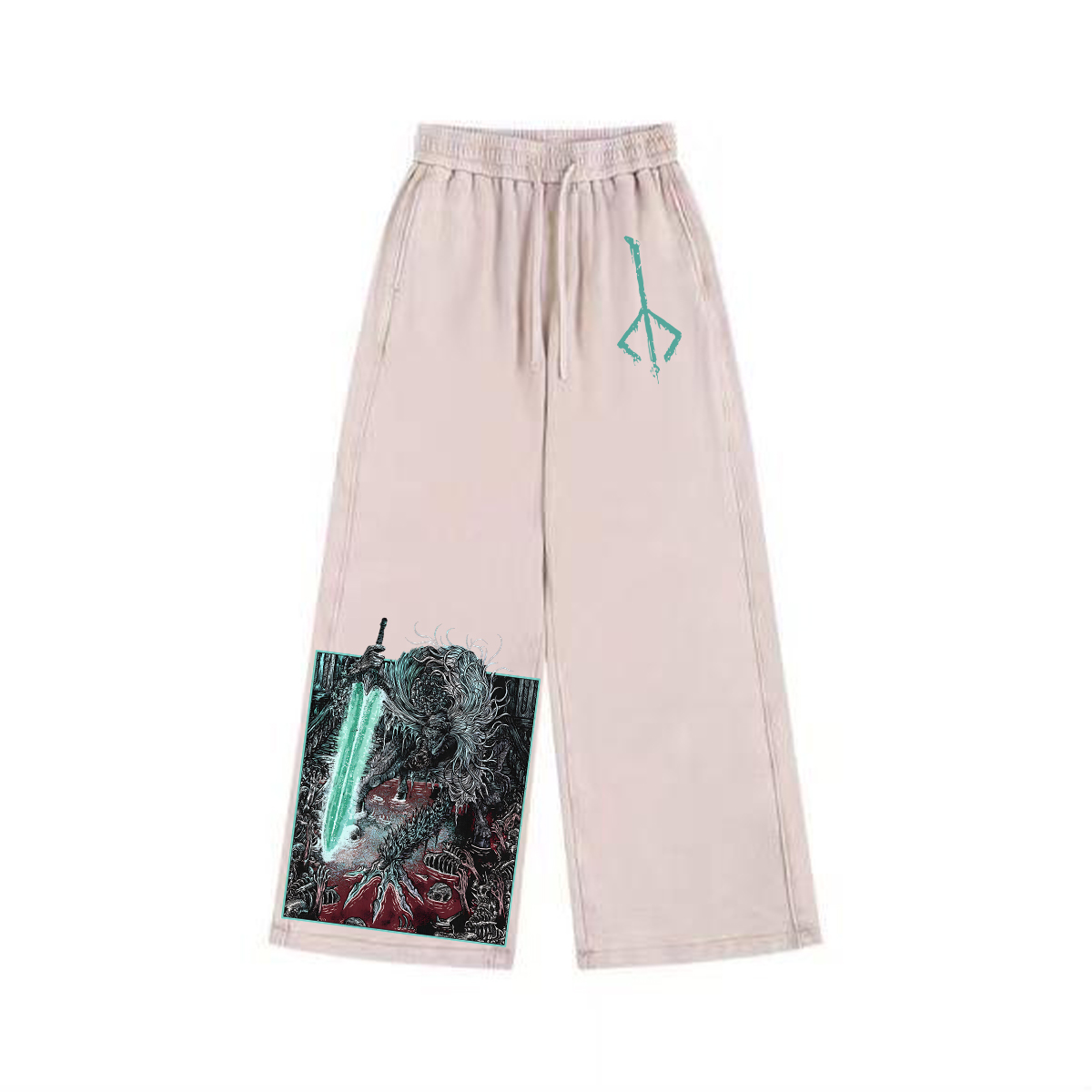 Bloodborne Ludwig The Accursed Holy Blade Grim Unisex Washed Pants